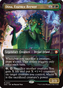 Dina, Essence Brewer (Borderless) [Secrets of Strixhaven Commander]