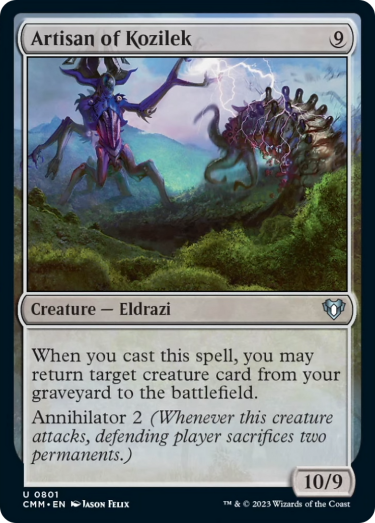 Artisan of Kozilek (CMM-801) - Commander Masters