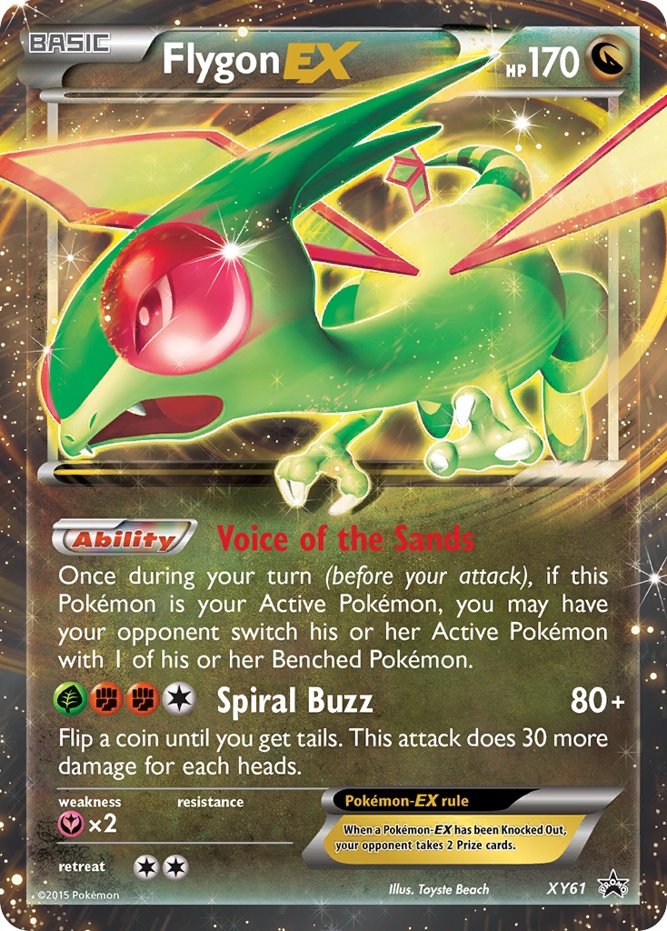 Flygon EX XY61/211 - XY Promos Holofoil