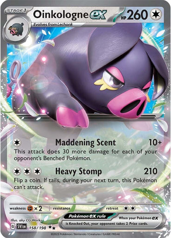Oinkologne ex - 158/198 158 - SV01 Scarlet & Violet Base Set Holofoil
