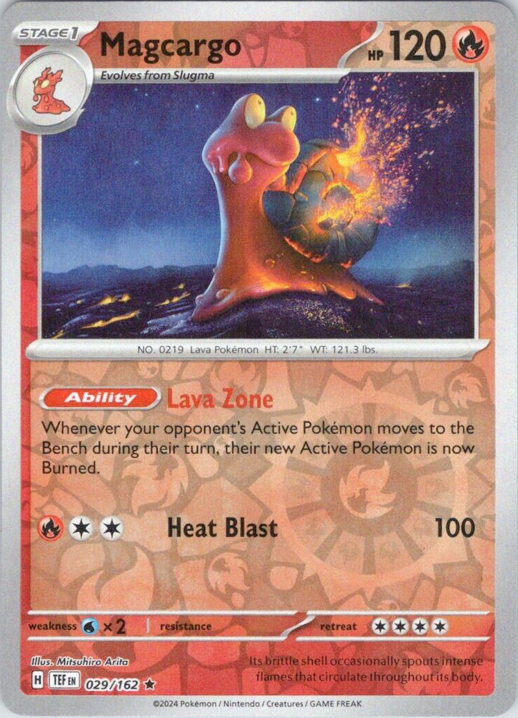 Magcargo 29 - SV05 Temporal Forces Holofoil