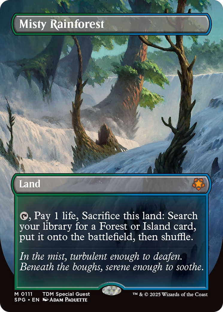 Misty Rainforest (Borderless) - Special Guests