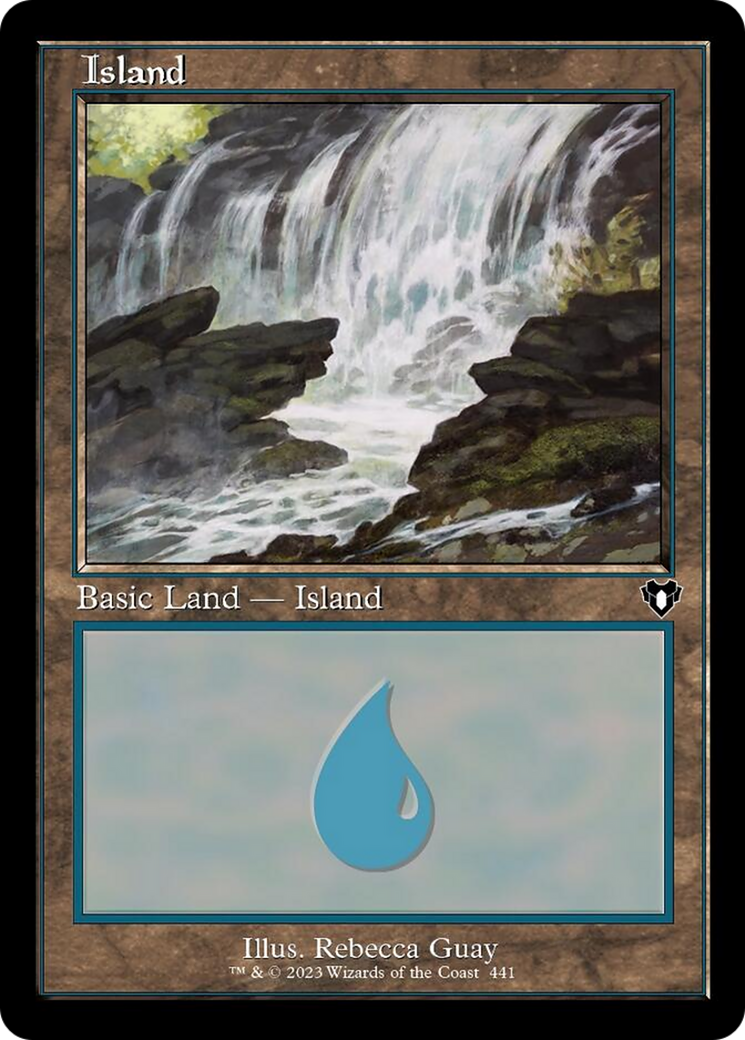 Island (441) (Retro Frame) (CMM-441) - Commander Masters