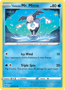 Galarian Mr. Mime 37/192 - SWSH02 Rebel Clash