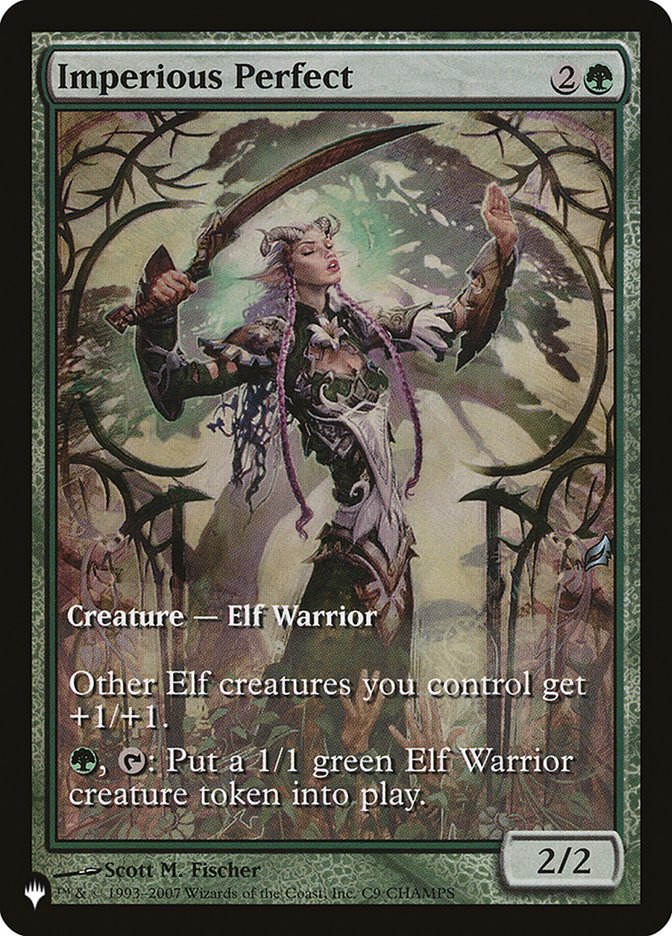 Imperious Perfect (CHAMPS) (LIST-0C9) - The List