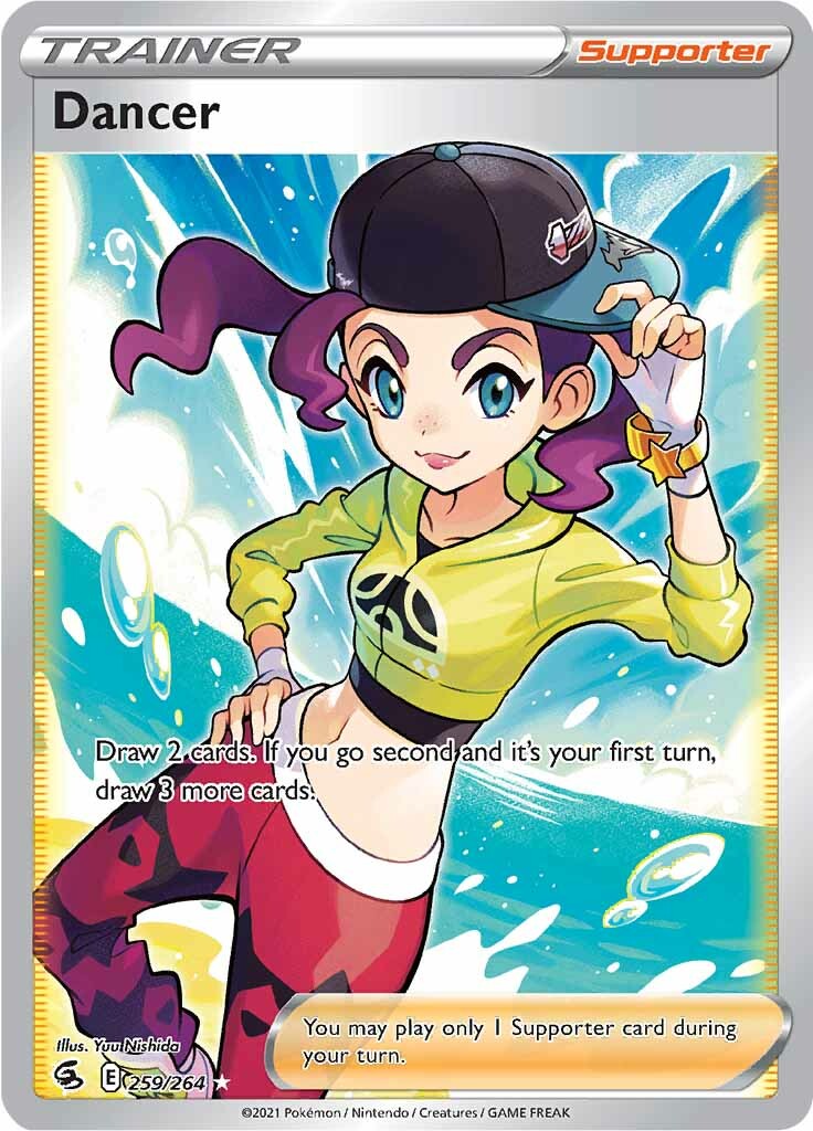Dancer (Full Art) 259/264 - SWSH08 Fusion Strike Holofoil