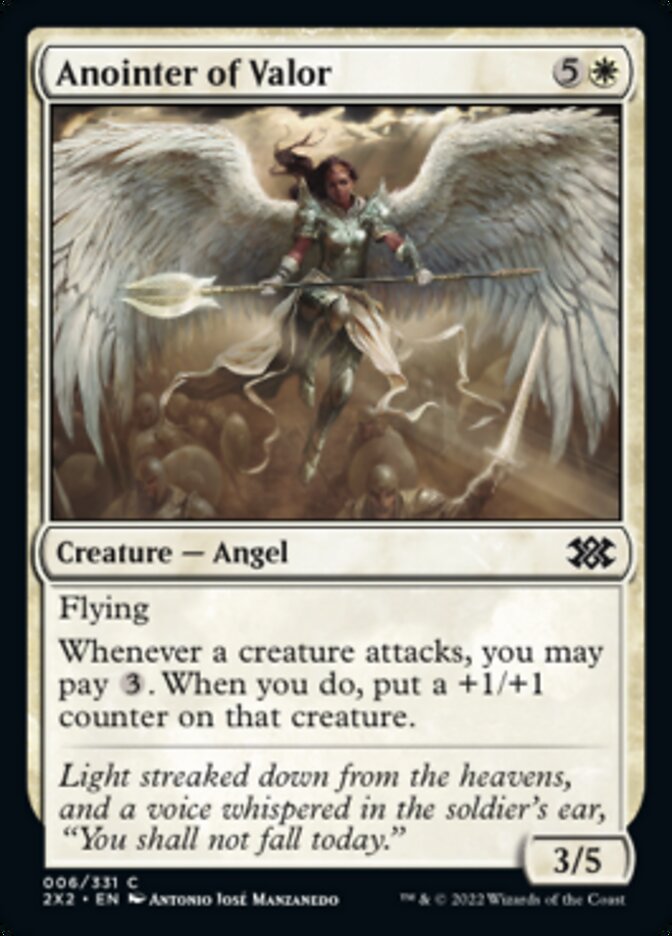 Anointer of Valor (2X2-006) - Double Masters 2022