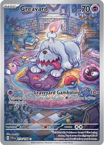 Greavard - 214/198 214 - SV01 Scarlet & Violet Base Set Holofoil