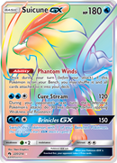 Suicune GX (Secret)/214 - SM  Lost Thunder Holofoil