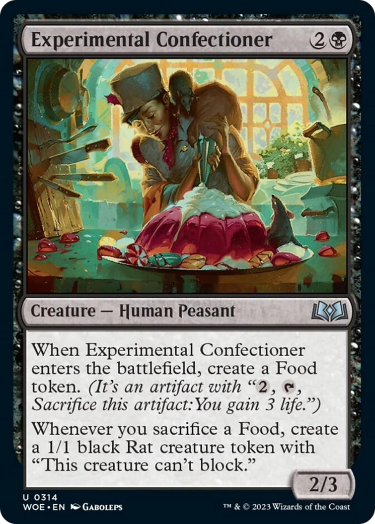 Experimental Confectioner (WOE-314) - Wilds of Eldraine