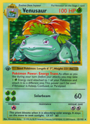 Venusaur - 15/102 - 1st Edition Holofoil Base Set Shadowless - Holo Rare
