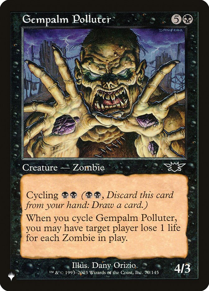 Gempalm Polluter (LIST-70/145) - The List
