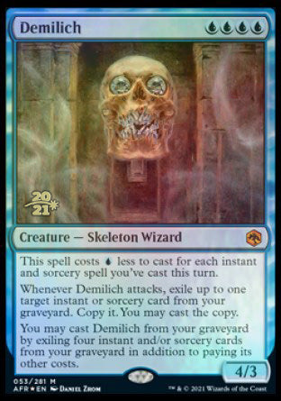Demilich (PRE-053) - Adventures in the Forgotten Realms Promos Foil