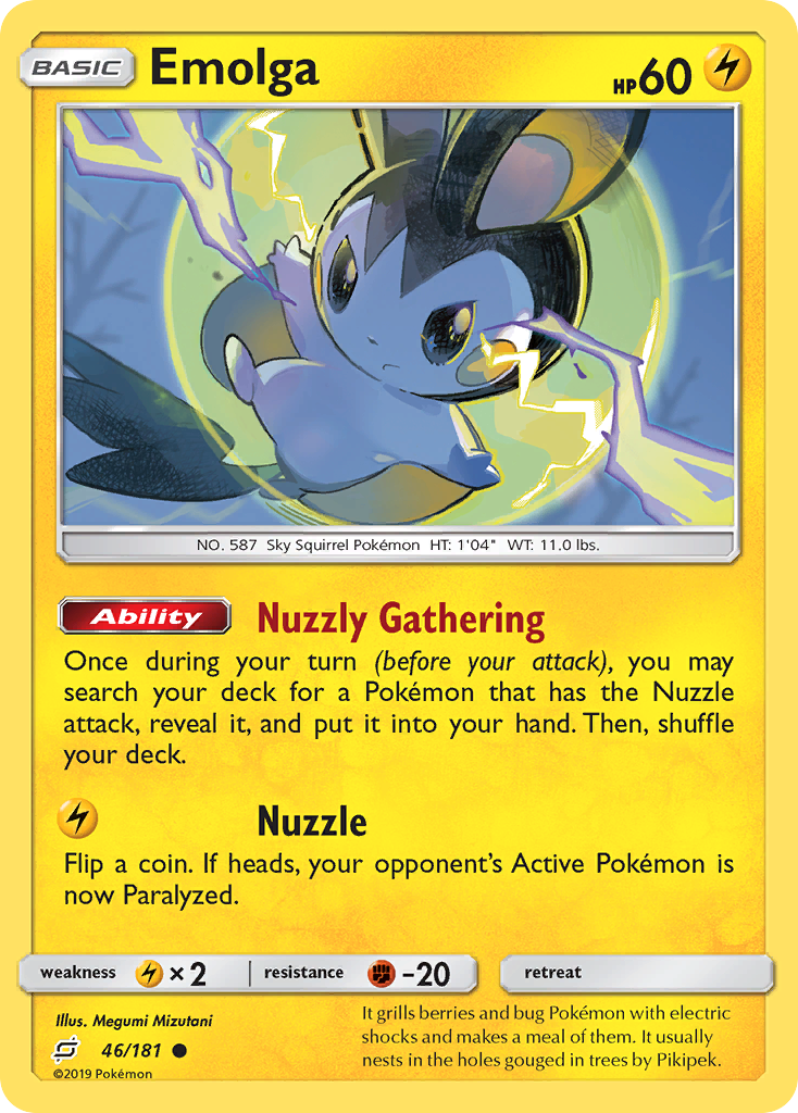 Emolga 46/181 - SM  Team Up