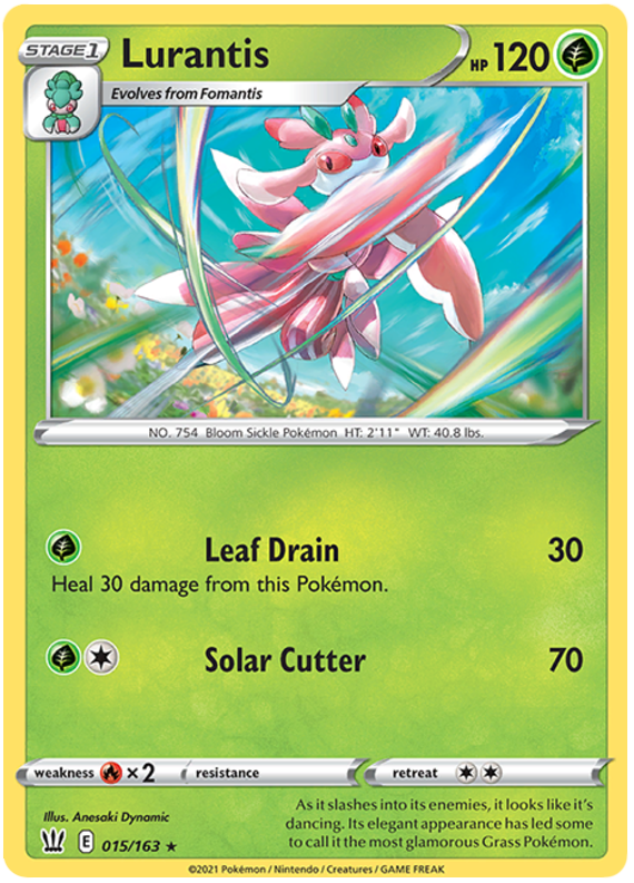 Lurantis 15/163 - SWSH05 Battle Styles