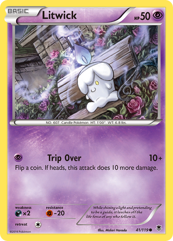 Litwick 41/119 - XY  Phantom Forces