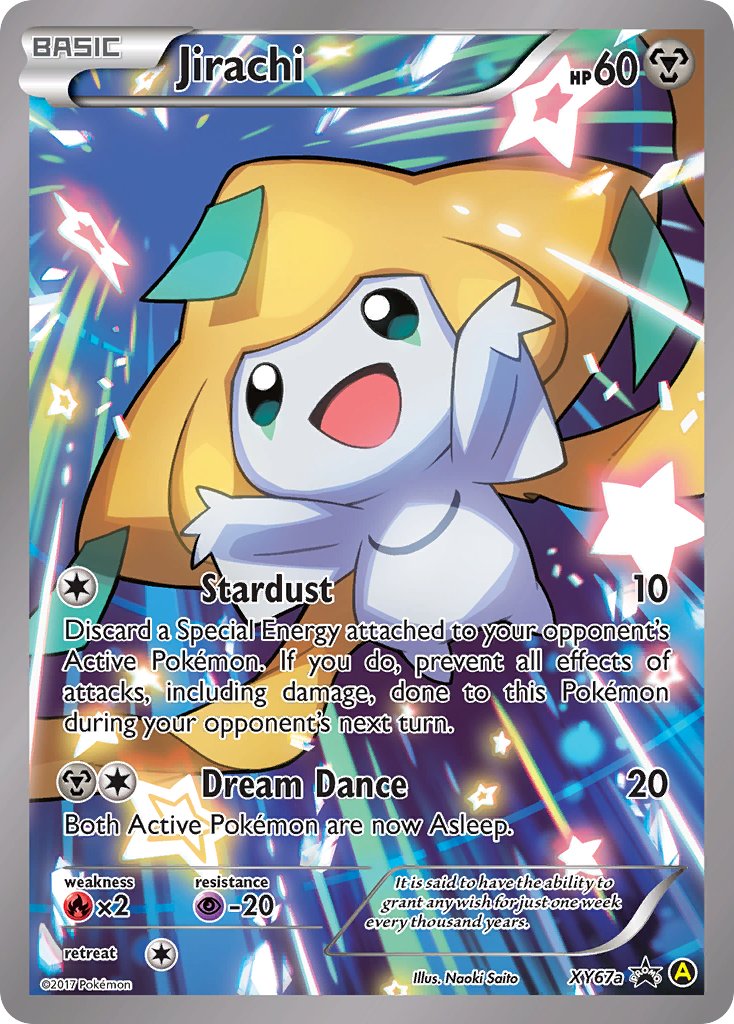 Jirachi - XY67a/211 - Alternate Art Promos Holofoil