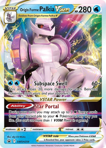 Origin Forme Palkia VSTAR - SWSH254 - Jumbo Cards Holofoil