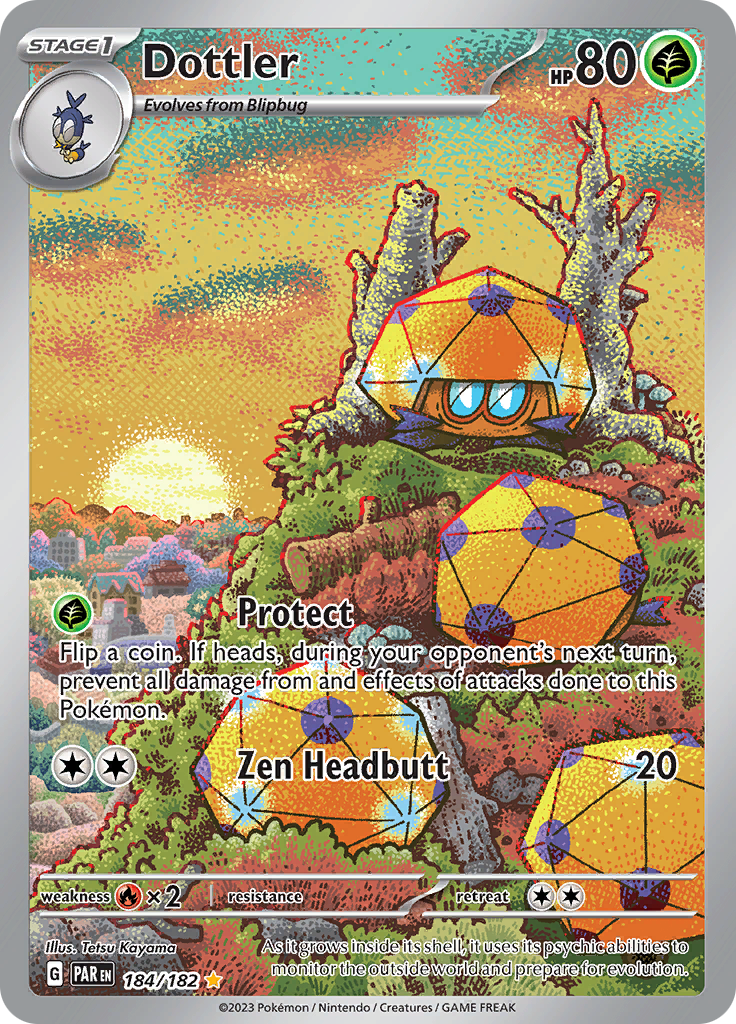 Dottler - 184/182 184 - SV04 Paradox Rift Holofoil