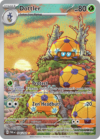 Dottler - 184/182 184 - SV04 Paradox Rift Holofoil
