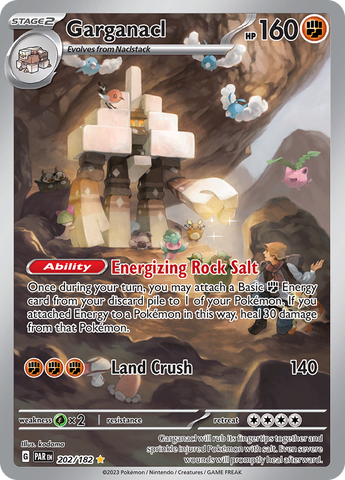 Garganacl - 202/182 202 - SV04 Paradox Rift Holofoil