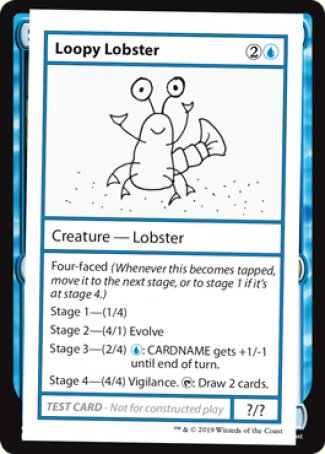 Loopy Lobster (No PW Symbol) (CMB1-) - Mystery Booster Playtest Cards 2021