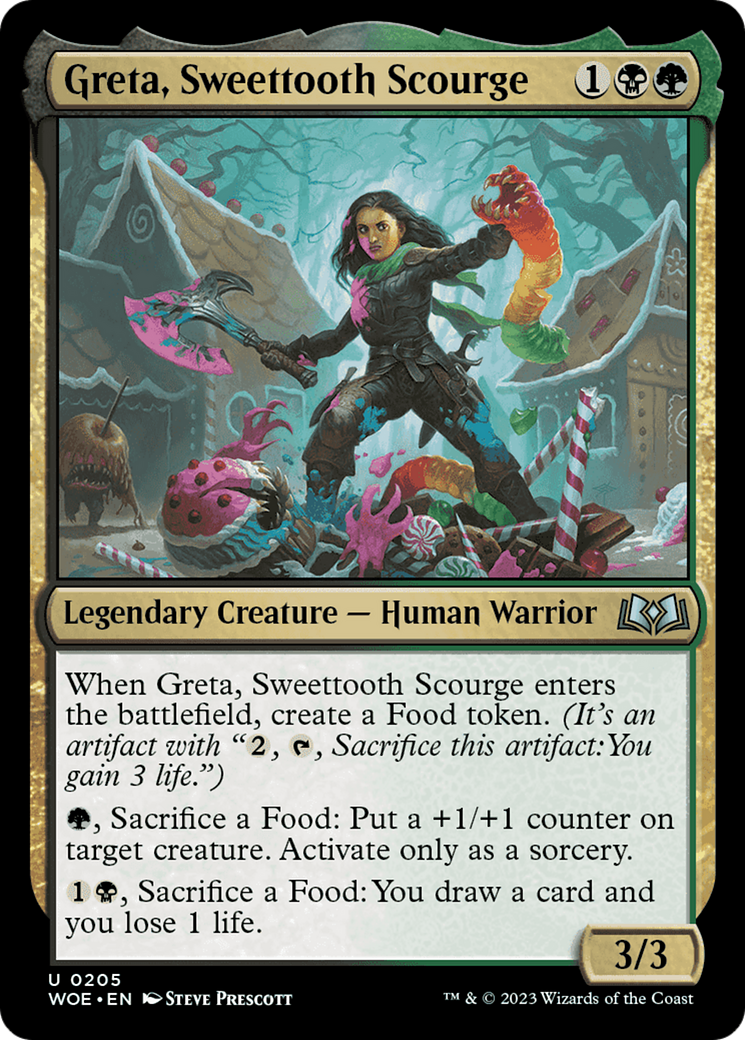 Greta, Sweettooth Scourge (WOE-205) - Wilds of Eldraine