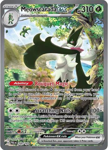 Meowscarada ex - 256/193 256 - SV02 Paldea Evolved Holofoil