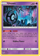 Unown (91) 91/214 - SM  Lost Thunder