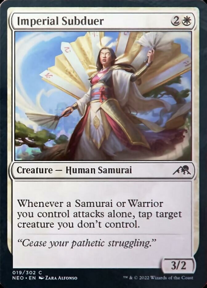 Imperial Subduer (NEO-019) - Kamigawa: Neon Dynasty