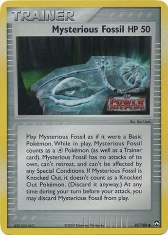 Mysterious Fossil/108 - Power Keepers Reverse Holofoil
