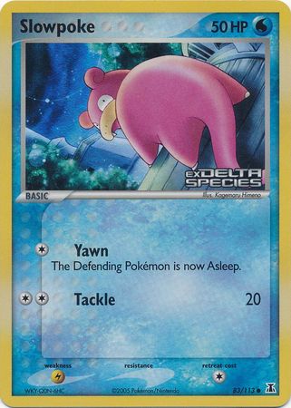 Slowpoke 83/113 - Delta Species Reverse Holofoil