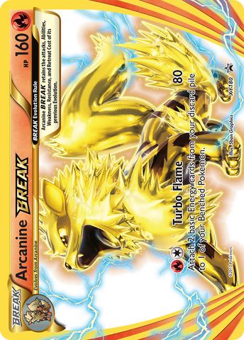 Arcanine BREAK - XY180 XY180/211 - XY Promos Holofoil