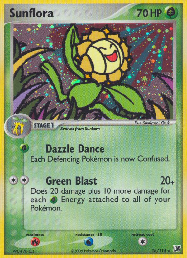 Sunflora/115 - Unseen Forces Holofoil