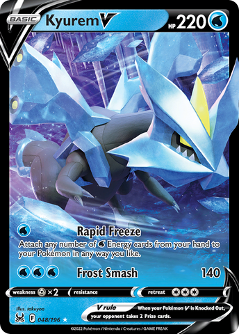 Kyurem V - 048/196 - Jumbo Cards Holofoil