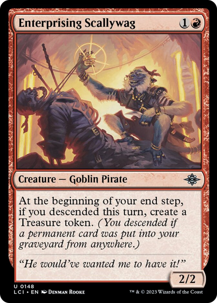 Enterprising Scallywag (LCI-148) - The Lost Caverns of Ixalan