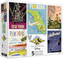 Disney 5 in 1 Walt's Plane Poster Puzzle
