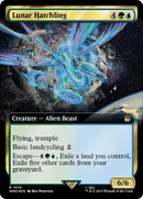 Lunar Hatchling (Extended Art) (Surge Foil) (WHO-1015) - Doctor Who: (Extended Art) Foil