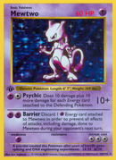 Mewtwo - 10/102 - 1st Edition Holofoil Base Set Shadowless - Holo Rare