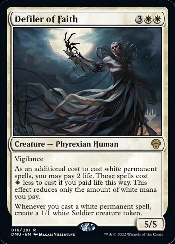 Defiler of Faith (PPDMU-016) - Dominaria United Promos