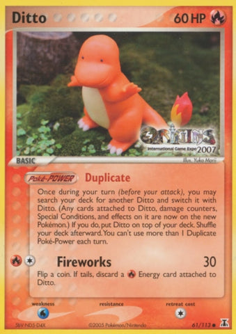 Ditto - 61/113 (Origins International Game Expo 2007) - Nintendo Promos