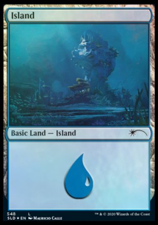Island (548) (SLD-548) - Secret Lair Drop Foil