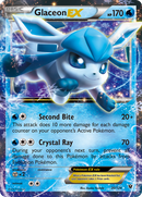 Glaceon EX 20/124 - XY  Fates Collide Holofoil