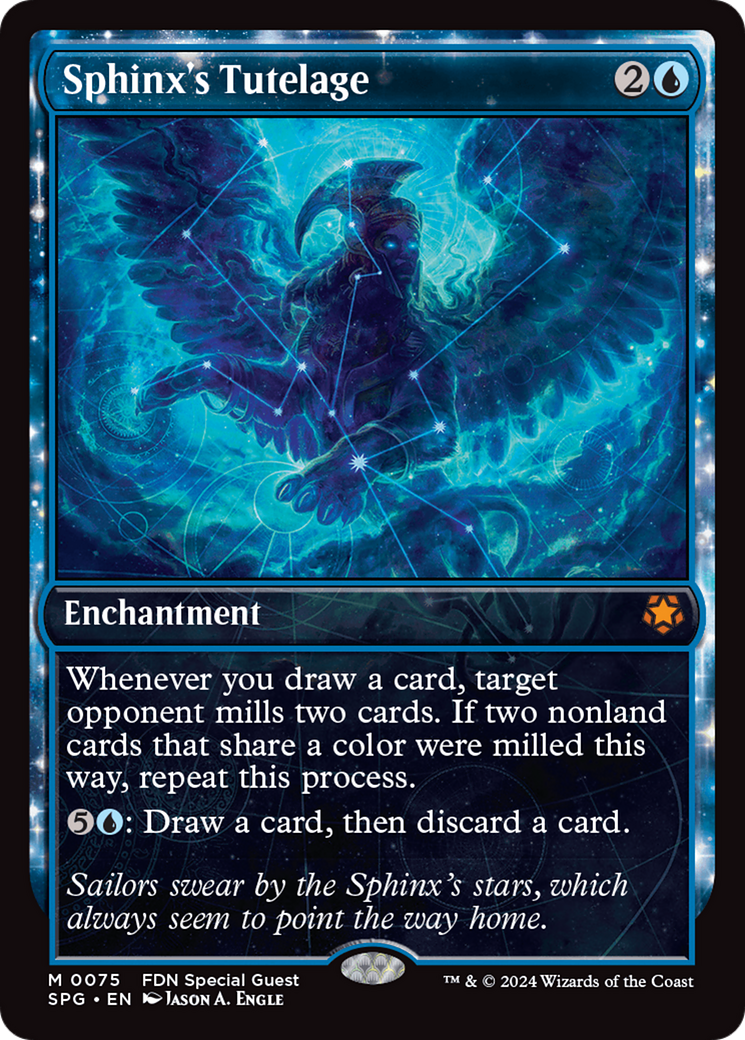 Sphinx's Tutelage (Showcase) - Special Guests Foil