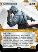 Altair Ibn-La'Ahad (Showcase) (Textured Foil) (ACR-268) - Assassin's Creed: (Showcase) (Borderless) Foil