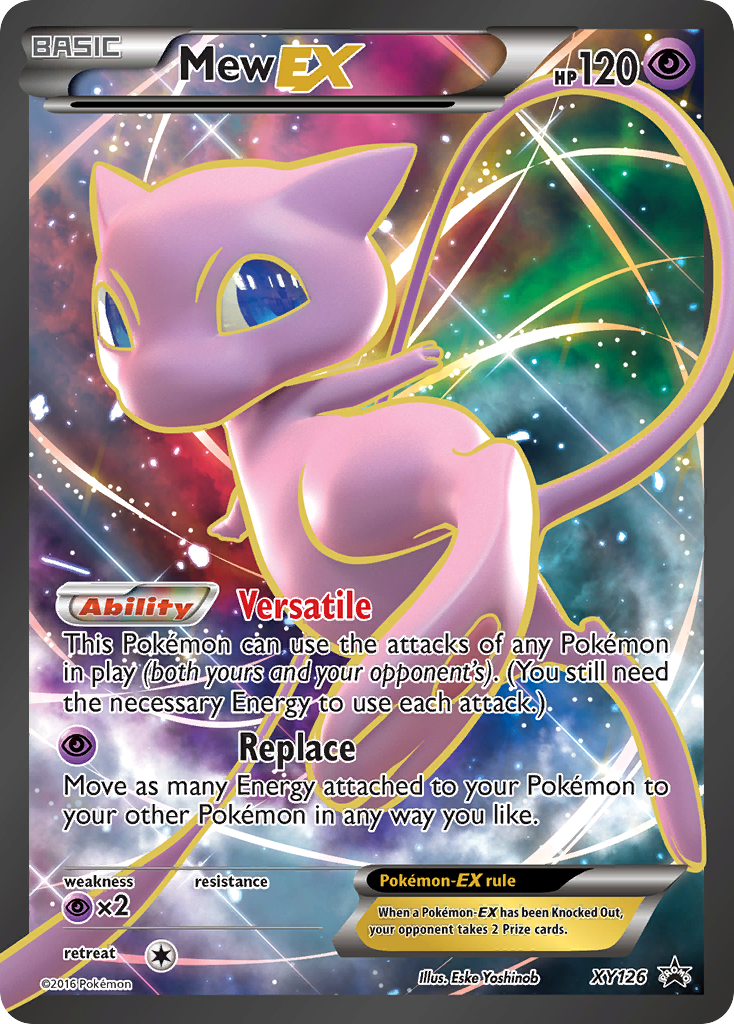 Mew EX - XY126/211 - XY Promos Holofoil