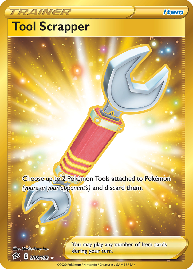 Tool Scrapper (Secret) 208/192 - SWSH02 Rebel Clash Holofoil