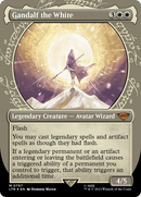 Gandalf the White (Showcase) (Surge Foil) (LTR-797) - The Lord of the Rings: Tales of Middle-earth: (Showcase) (Borderless) Foil