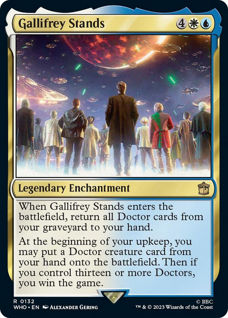 Gallifrey Stands (Extended Art) (WHO-418) - Doctor Who: (Extended Art)