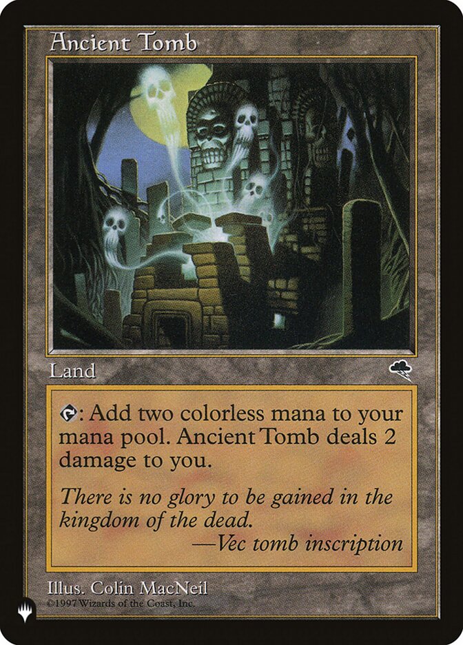 Ancient Tomb (LIST-) - The List